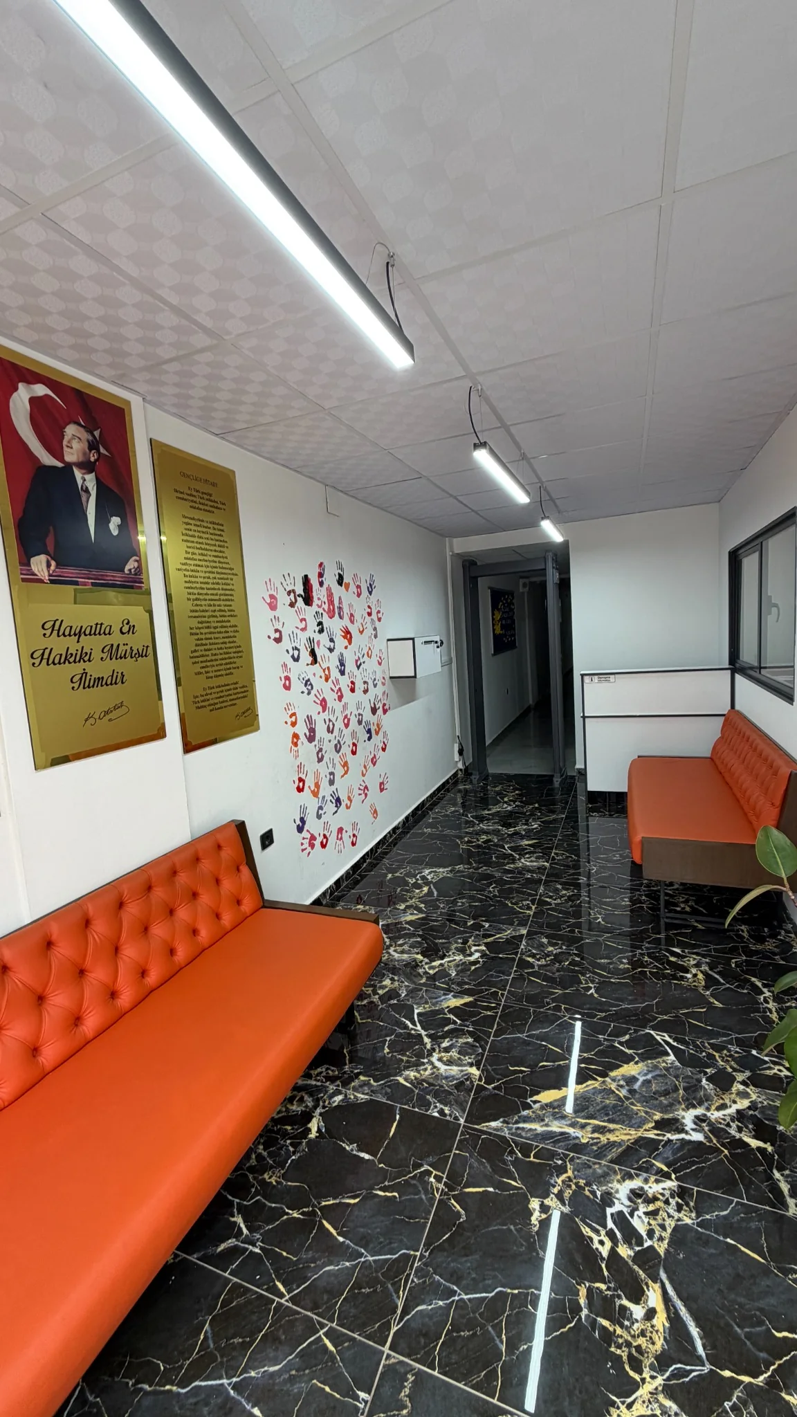 Mustafa Yılmaz eğitim merkezi iç alan